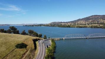 The Bethanga or BellBridge Bridge is a steel truss road bridge. photo