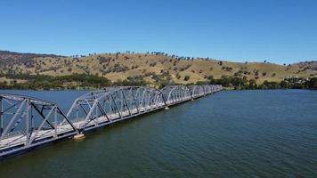 The Bethanga or BellBridge Bridge is a steel truss road bridge. photo