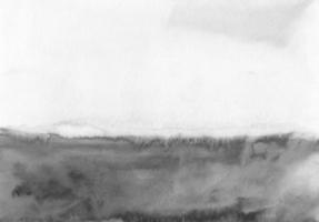 textura de fondo de acuarela abstracta en blanco y negro, pintada a mano. telón de fondo artístico, manchas en papel. papel tapiz de pintura monocromática aquarelle. foto