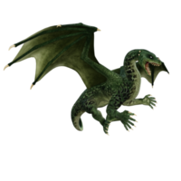 dragón modelo 3d png