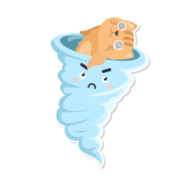 dibujos animados de gato y clima png