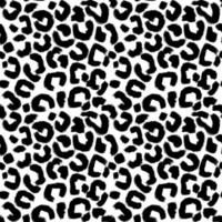 Leopard Skin Artwork Imitation Print. vector