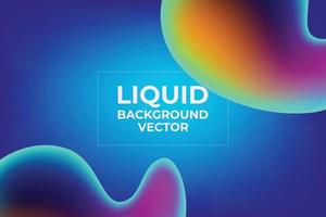 Trendy fluid gradient background, colorful abstract liquid 3d shapes. Futuristic design wallpaper for banner, poster, cover, flyer, presentation, advertising, landing page, website vector