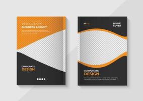 Corporate Business Book Cover Design Template vector