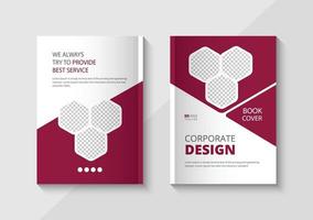 Corporate Business Book Cover Design Template vector