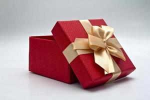 red gift box photo