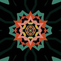 Abstract kaleidoscope background. Beautiful kaleidoscope seamless pattern. Multicolor mosaic texture. Seamless kaleidoscope texture. Unique kaleidoscope design vector