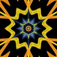 Abstract kaleidoscope background. Beautiful kaleidoscope seamless pattern. Multicolor mosaic texture. Seamless kaleidoscope texture. Unique kaleidoscope design vector