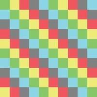 Seamless Diagonal Square Pattern Swatch vector
