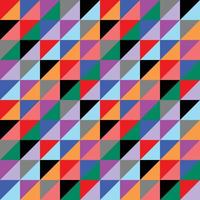 Seamless Triangle Geometry Pattern Swatch vector