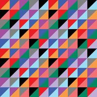 Seamless Triangle Geometry Pattern Swatch vector