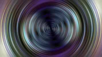 Abstract loop of radial circle multicolored  background video