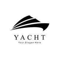 Yacht vector logo