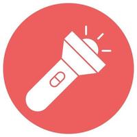 Hand torch   which can easily modify or edit vector