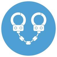 Handcuffs   which can easily modify or edit vector
