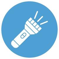 Hand torch   which can easily modify or edit vector