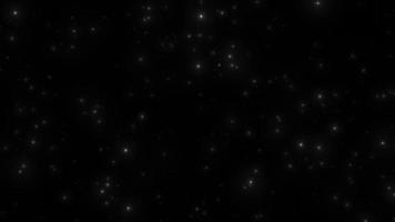 Flying Through The Stars In Space. glowing stars moving on black background, glowing particles moving on black background, .A deep space with stars moving through the universe, Stars moving in night video