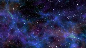 Söt nebulosa galax astrologi djup yttre Plats kosmos bakgrund skön abstrakt illustration konst damm animering video