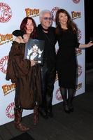 LOS ANGELES, OCT 17 - Pamlea Des Barres, Michael Des Barres, Cassandra Peterson at the Elvira - Mistress Of The Dark Coffin Table Book Launch at Roosevelt Hotel on October 17, 2016 in Los Angeles, CA photo