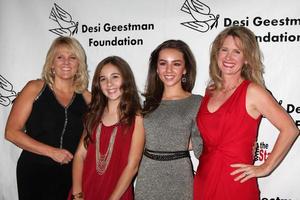 LOS ANGELES, OCT 9 -  Haley Pullos, Lexi Ainsworth and their mothers arrives at the Evening WIth the Stars 2010 benefit for the Desi Geestman Foundation at Farmer s Market
Theatre on October 9, 2010 in Los Angeles, CA photo