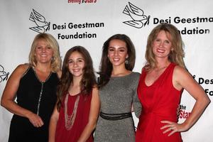 LOS ANGELES, OCT 9 -  Haley Pullos, Lexi Ainsworth and their mothers arrives at the Evening WIth the Stars 2010 benefit for the Desi Geestman Foundation at Farmer s Market
Theatre on October 9, 2010 in Los Angeles, CA photo