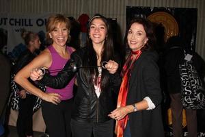 LOS ANGELES, NOV 20 -  Forbes Riley, Stepfanie Kramer, Daughter Lily at the Connected s Celebrity Gift Suite celebrating the 2010 American Music Awards at Ben Kitay Studios on November 20, 2010 in Los Angeles, CA photo