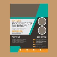 Business Flyer. Business background. Vector template.