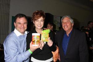 LOS ANGELES, NOV 20 -  Gil R. Tatarsky, Carolyn Hennesy, Victor Zeines at the Connected s Celebrity Gift Suite celebrating the 2010 American Music Awards at Ben Kitay Studios on November 20, 2010 in Los Angeles, CA photo