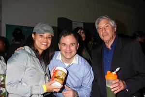 LOS ANGELES, NOV 20 -  Kimberly Locke, Gil R. Tatarsky, Victor Zeines at the Connected s Celebrity Gift Suite celebrating the 2010 American Music Awards at Ben Kitay Studios on November 20, 2010 in Los Angeles, CA photo