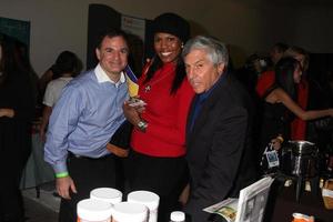 LOS ANGELES, NOV 20 -  Gil R. Tatarsky, Omarosa, Victor Zeines at the Connected s Celebrity Gift Suite celebrating the 2010 American Music Awards at Ben Kitay Studios on November 20, 2010 in Los Angeles, CA photo