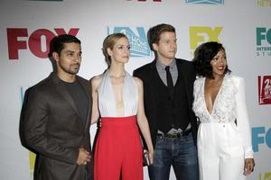 SAN DIEGO, JUL 10 -  Wilmer Valderrama, Laura Regan, Stark Sands, Meagan Good at the 20th Century Fox Party Comic-Con Party at the Andaz Hotel on July 10, 2015 in San Diego, CA photo