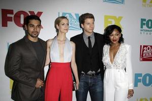 SAN DIEGO, JUL 10 -  Wilmer Valderrama, Laura Regan, Stark Sands, Meagan Good at the 20th Century Fox Party Comic-Con Party at the Andaz Hotel on July 10, 2015 in San Diego, CA photo