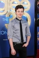 LOS ANGELES, AUG 6 -  Chris Colfer arriving at the Glee The 3D Concert Movie
 at Regency Village Theater on August 6, 2011 in Westwood, CA photo