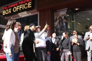 LOS ANGELES, JAN 21 -  Daniela Ruah, Chris O Donnell, Eric Christian Olsen, LL Cool J, Russell Simmons at the LL Cool J Hollywood Walk of Fame Ceremony at the Hollywood and Highland on January 21, 2016 in Los Angeles, CA photo