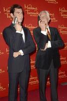 LOS ANGELES, DEC 15 - George Lazenby, with the George Lazenby Wax figure at the Madame Tussauds Hollywood Reveals All Six James Bonds In Wax at the TCL Chinese Theater on December 15, 2015 in Los Angeles, CA photo