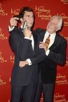 LOS ANGELES, DEC 15 - George Lazenby, with the George Lazenby Wax figure at the Madame Tussauds Hollywood Reveals All Six James Bonds In Wax at the TCL Chinese Theater on December 15, 2015 in Los Angeles, CA photo