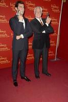 LOS ANGELES, DEC 15 - George Lazenby, with the George Lazenby Wax figure at the Madame Tussauds Hollywood Reveals All Six James Bonds In Wax at the TCL Chinese Theater on December 15, 2015 in Los Angeles, CA photo