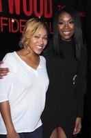 LOS ANGELES, AUG 2 - Meagan Good, Brandy Norwood at the Staying Power - Building Legacy and Longevity in Hollywood at Montalban Theater on September 2, 2014 in Los Angeles, CA photo