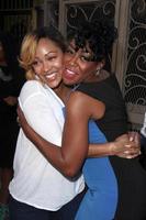 LOS ANGELES, AUG 2 - Meagan Good, Tichina Arnold at the Staying Power - Building Legacy and Longevity in Hollywood at Montalban Theater on September 2, 2014 in Los Angeles, CA photo