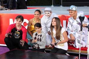 LOS ANGELES, JAN 26 - Prince Michael Jackson, Prince Michael Jackson, II aka Blanket Jackson, Paris Jackson at the Michael Jackson Immortalized Handprint and Footprint Ceremony at Graumans Chinese Theater on January 26, 2012 in Los Angeles, CA photo