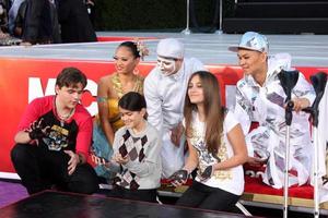 LOS ANGELES, JAN 26 - Prince Michael Jackson, Prince Michael Jackson, II aka Blanket Jackson, Paris Jackson at the Michael Jackson Immortalized Handprint and Footprint Ceremony at Graumans Chinese Theater on January 26, 2012 in Los Angeles, CA photo