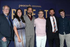 LOS ANGELES, MAY 22 - Nicholas Renbeck, Maggie Kiley, Joshua Jackson, Christian Slater, Patrick Macmanus, Nick Chuba at the NBCU FYC House Events, Dr Death at a Private Location on May 22, 2022 in Los Angeles, CA photo