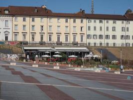 Piazzale Valdo Fusi square in Turin photo