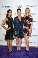 LOS ANGELES, SEP 12 - Melanie Chandra, Marcia Gay Harden, Bonnie Somerville at the PaleyFest 2015 Fall TV Preview, CBS Code Black at the Paley Center For Media on September 12, 2015 in Beverly Hills, CA photo