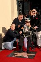 LOS ANGELES, DEC 13 - Richard Dreyfuss, Jeff Garlin, Mel Brooks, Paul Mazursky at the Paul Mazursky Star on the Hollywood Walk of Fame Ceremony at Hollywood Blvd on December 13, 2013 in Los Angeles, CA photo