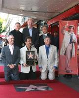 LOS ANGELES, JUL 25 - Paul Reiser, Joe Mantegna, Ed Begley, Jr, Chamber officials, LA City Councilman, Leron Gubler at the Peter Falk Posthumous Walk of Fame Star ceremony at the Hollywood Walk of Fame on July 25, 2013 in Los Angeles, CA photo