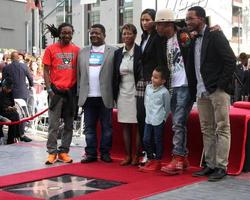 LOS ANGELES, DEC 4 - Helen Lasichanh, Rocket Ayer Williams, Pharrell Williams, Family at the Pharrell Williams Hollywood Walk of Fame Star Ceremony at the W Hotel Hollywood on December 4, 2014 in Los Angeles, CA photo