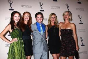 LOS ANGELES, JUN 13 - Haley Pullos, Emily Wilson,, Kelly Sullivan, Laura Wright arrives at the Daytime Emmy Nominees Reception presented by ATAS at the Montage Beverly Hills on June 13, 2013 in Beverly Hills, CA photo