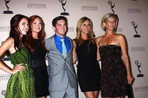 LOS ANGELES, JUN 13 - Haley Pullos, Emily Wilson,, Kelly Sullivan, Laura Wright arrives at the Daytime Emmy Nominees Reception presented by ATAS at the Montage Beverly Hills on June 13, 2013 in Beverly Hills, CA photo