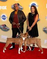 los angeles, 22 de noviembre - randy jackson, zoe jackson en la causa de las patas del zorro - espectacular perro estrella en el barker hanger el 22 de noviembre de 2014 en santa monica, ca foto